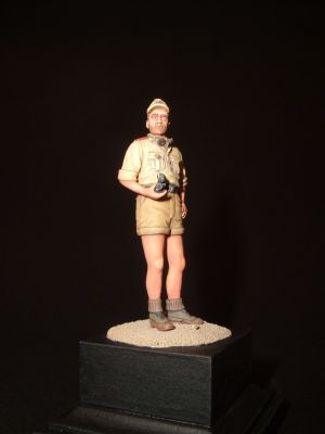S2KW060 - Africa Corps tanker with binoculars